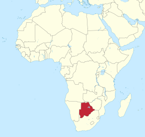 Botswana in Africa
